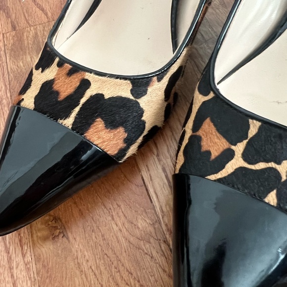 NINE WEST CHEETAH HEELS - Picture 5 of 6